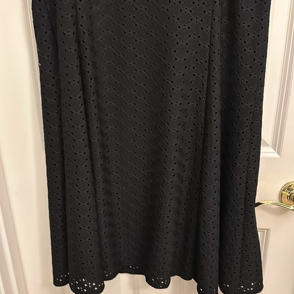 NWT WHBM Sleeveless Eyelet Fully Lined A-Line Dress w/Square Neck - Picture 8 of 8